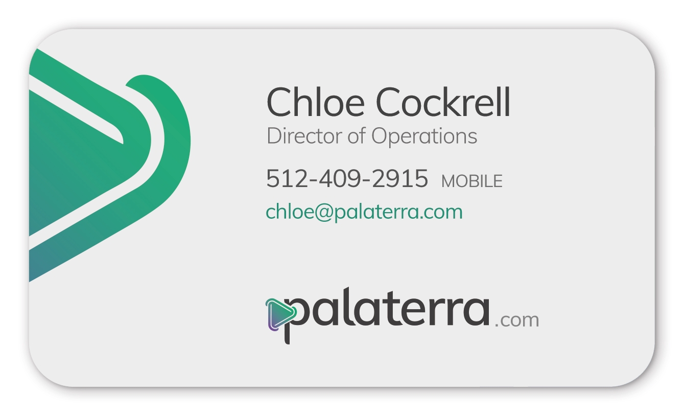 Chloe Palaterra bizcard 2025