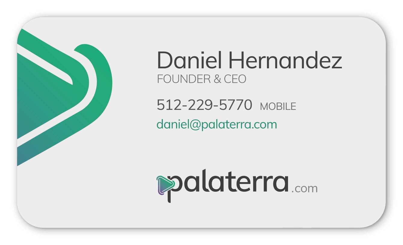Daniel Palaterra bizcard 2025
