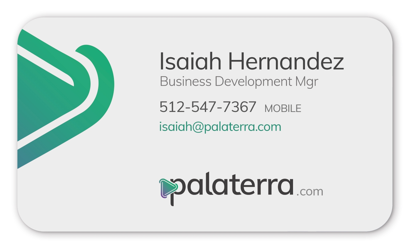 Isaiah Palaterra bizcard 2025